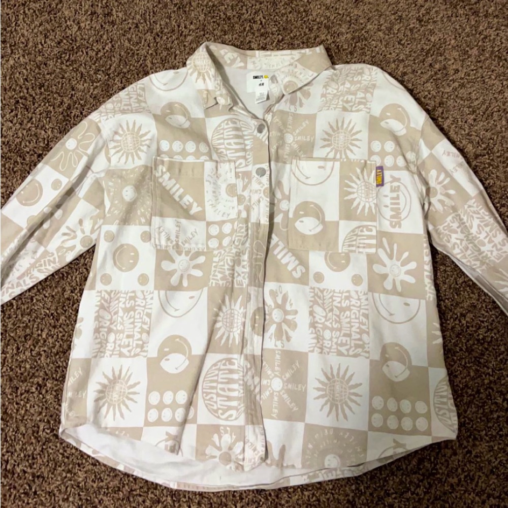 H&M Smiley Jean Jacket